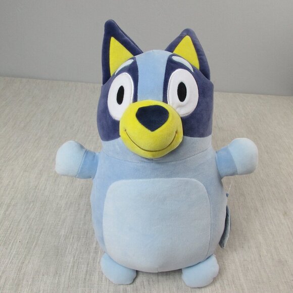 NWT‎ Squishmallows Jazzwares 15" Bluey HugMees Plush Dog Stuffed Animal Soft … - Picture 2 of 7